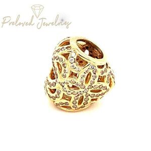 Pandora 14k Gold Love & Appreciation Cz Charm